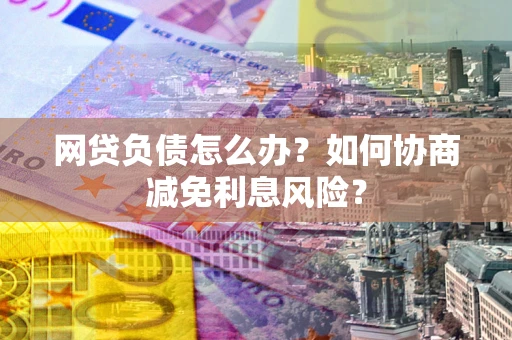 武汉网贷负债怎么办？如何协商减免利息风险？