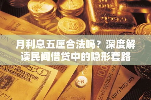 武汉月利息五厘合法吗？深度解读民间借贷中的隐形套路