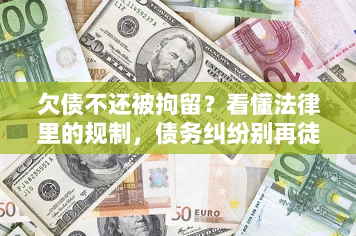 武汉欠债不还被拘留？看懂法律里的规制，债务纠纷别再徒劳奔波