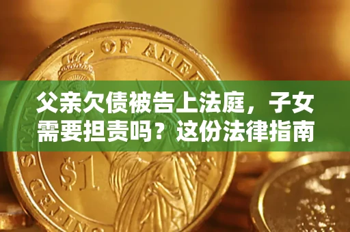 武汉父亲欠债被告上法庭，子女需要担责吗？这份法律指南必须看完