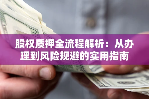 武汉股权质押全流程解析：从办理到风险规避的实用指南