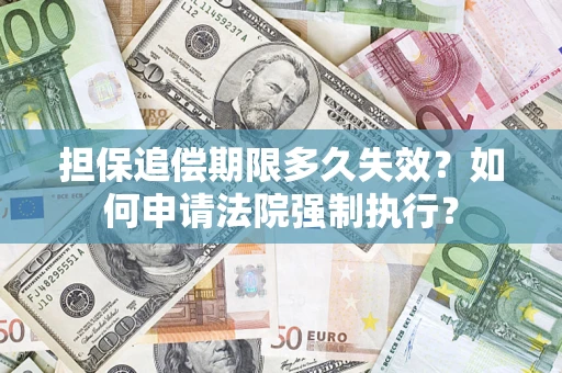武汉担保追偿期限多久失效？如何申请法院强制执行？