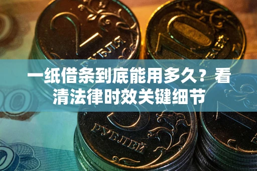 武汉一纸借条到底能用多久？看清法律时效关键细节