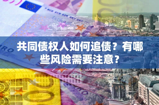武汉共同债权人如何追债？有哪些风险需要注意？